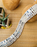 White Double Layer Mirror Belt- 1 piece